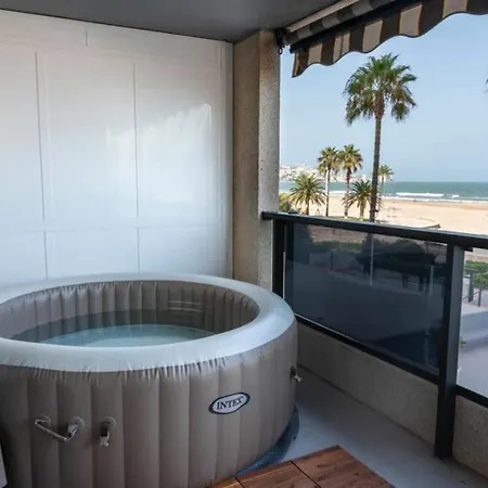 Appartement Apartamento Espacio 1, Frontal Mar, Jacuzzi *